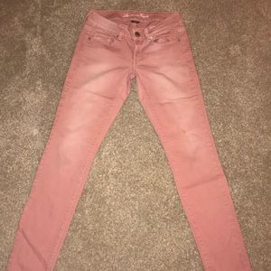 Pink American eagle jeans